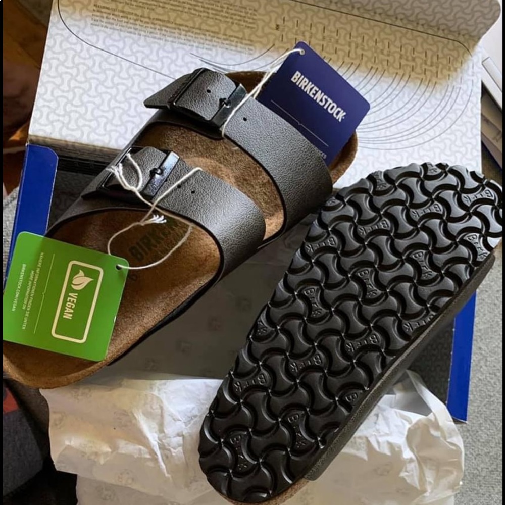 Vegan Birkenstock Arizona NWT